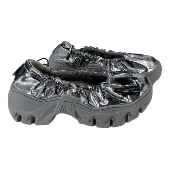 ROMBAUT Shoes - ROMBAUT Silver Synthetic Ballet Athletic Shoes | Size 38EU
